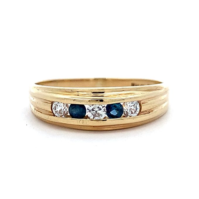 Sapphire and Diamond Dress Ring
