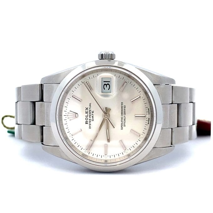 Rolex Oyster Perpetual Date Watch Model 15200
