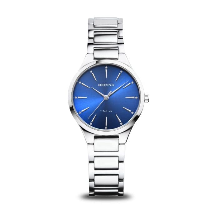 Bering Ladies Polished Titanium Watch 15630-707