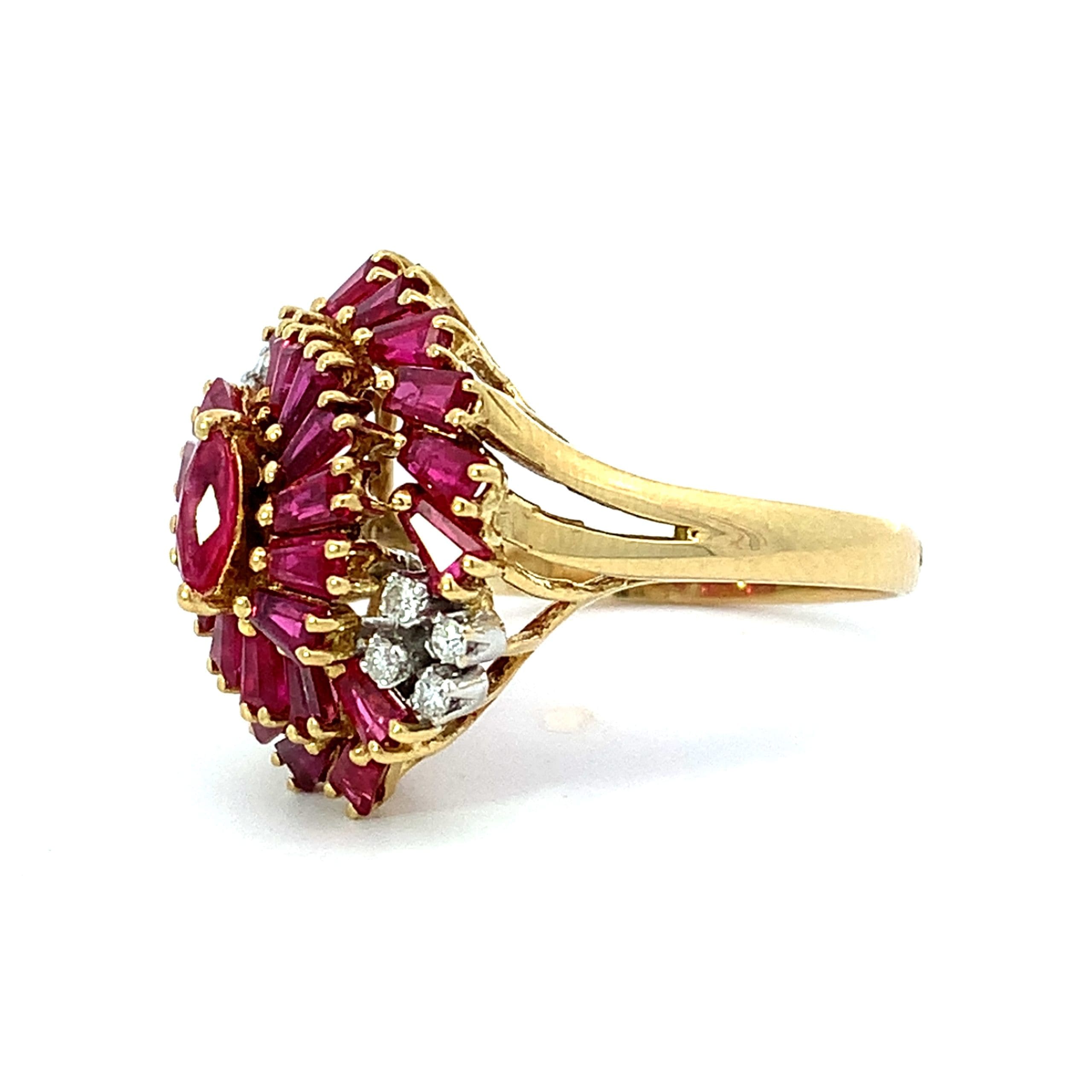 Ruby and Diamond Dress Ring