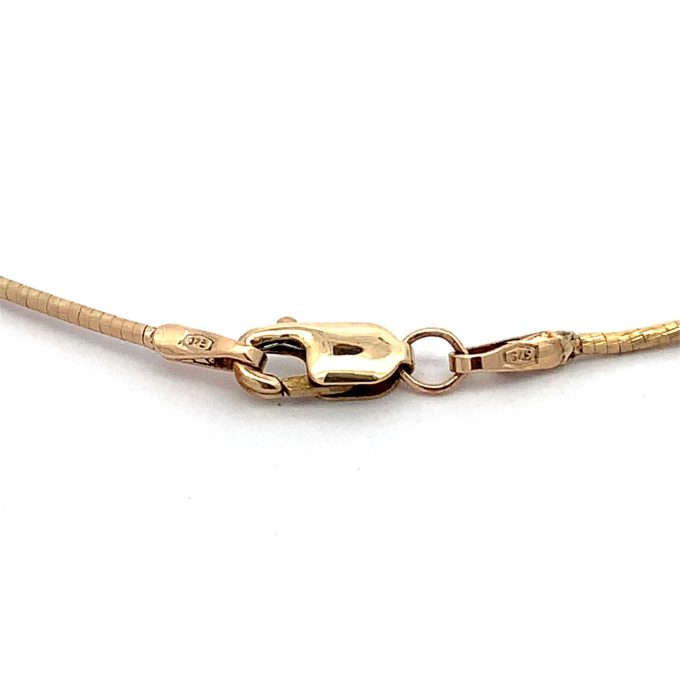 9ct Yellow Gold Wire Necklet