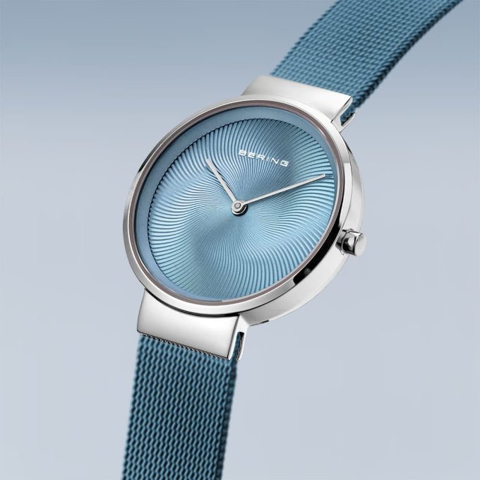 Bering Ladies Blue Radial Watch 19031-308