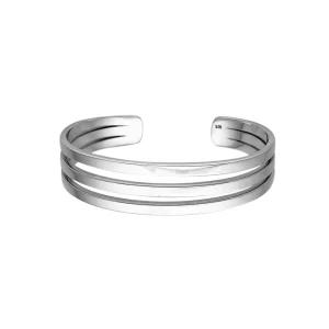 Silver Multi Strand Cuff