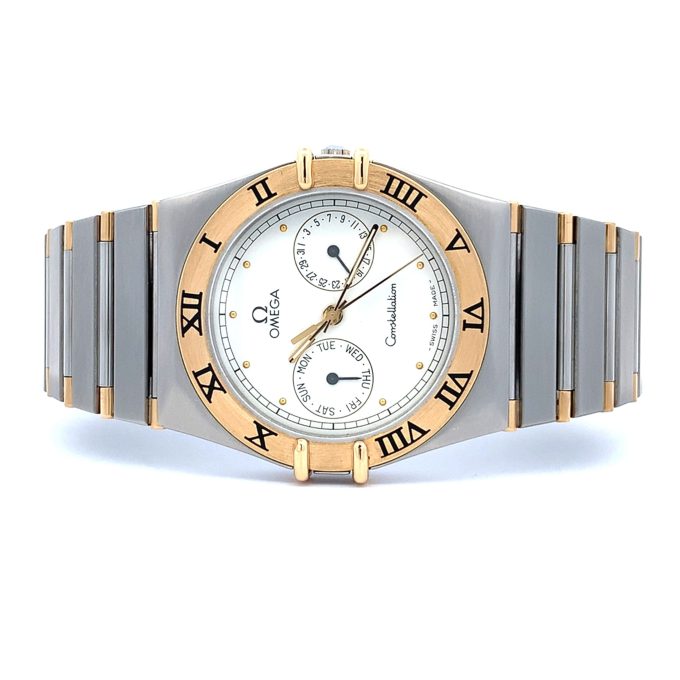 Omega Gents Manhatten Constellation Day / Date Watch 396.1070