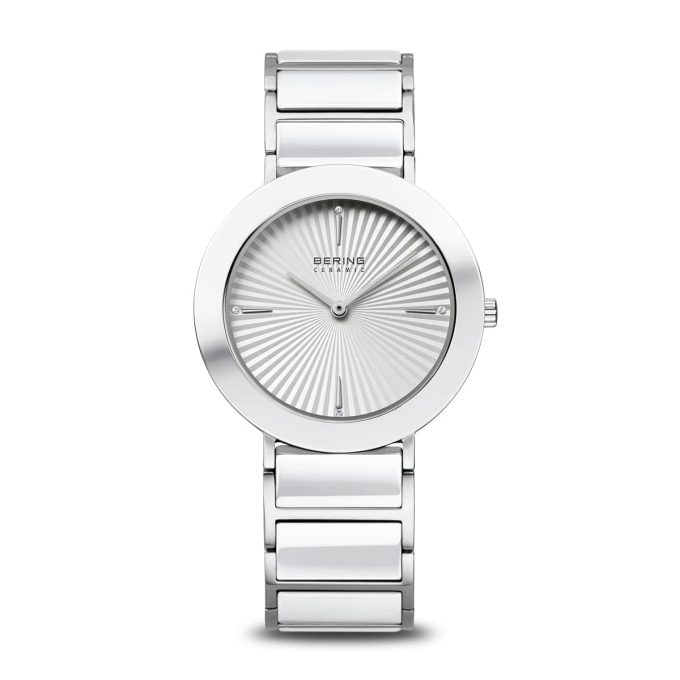 Bering 34mm Steel / Ceramic Watch 11435-753