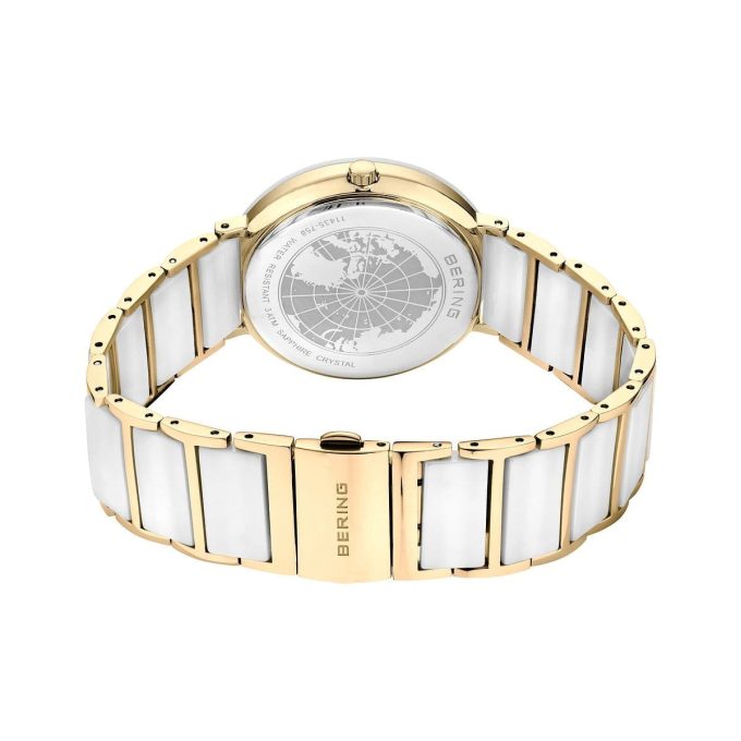 Bering 34mm Gold / Ceramic Watch 11435-758