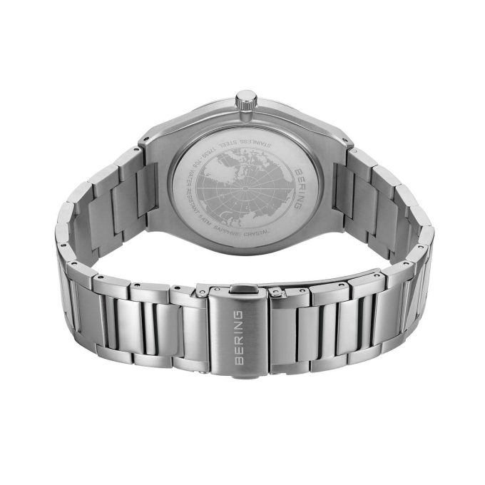 Bering Gents Green Slim Date Watch 17639-708