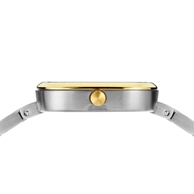 Bering Ladies Square Classic Two Tone Watch 17926-714