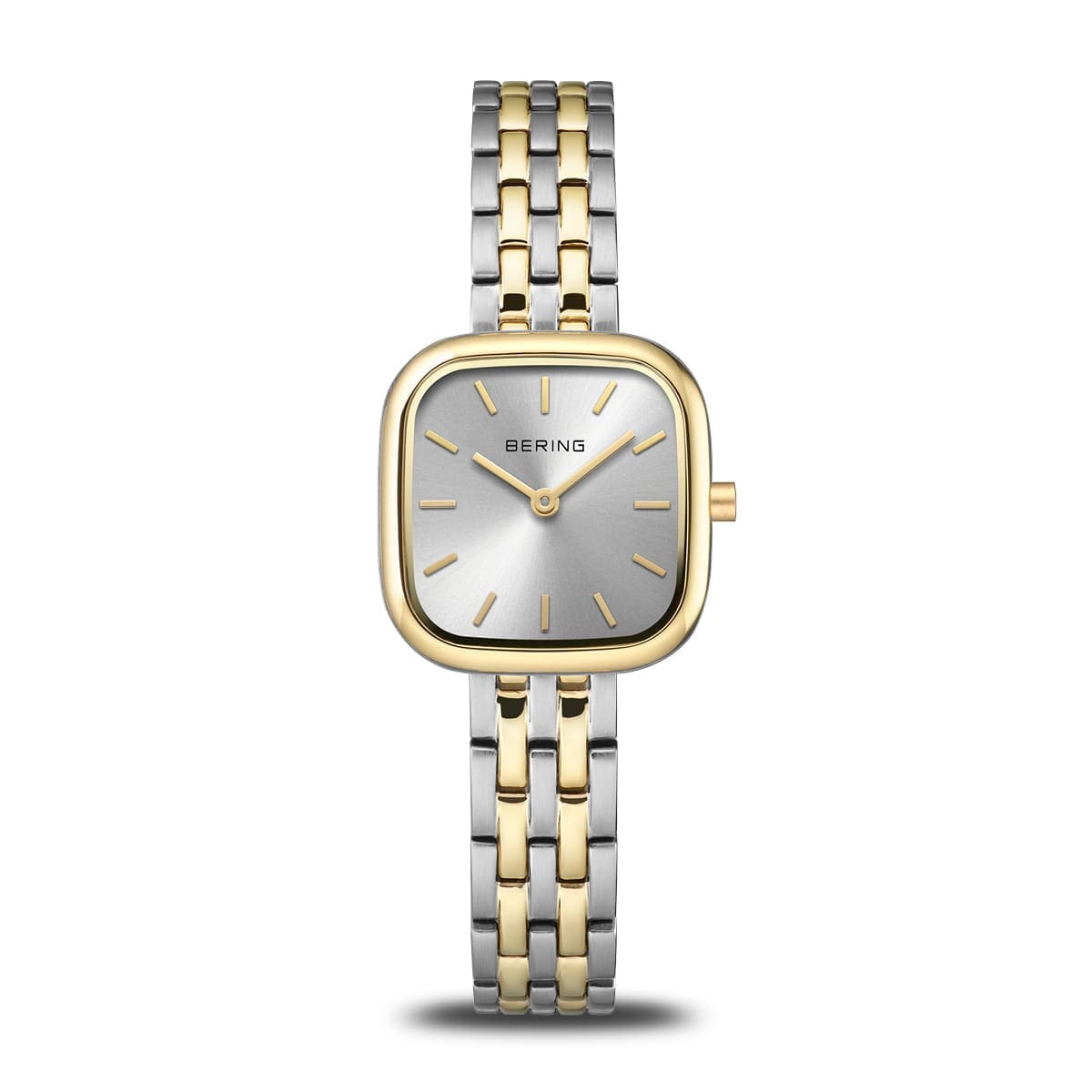 Bering Ladies Square Classic Two Tone Watch 17926-714