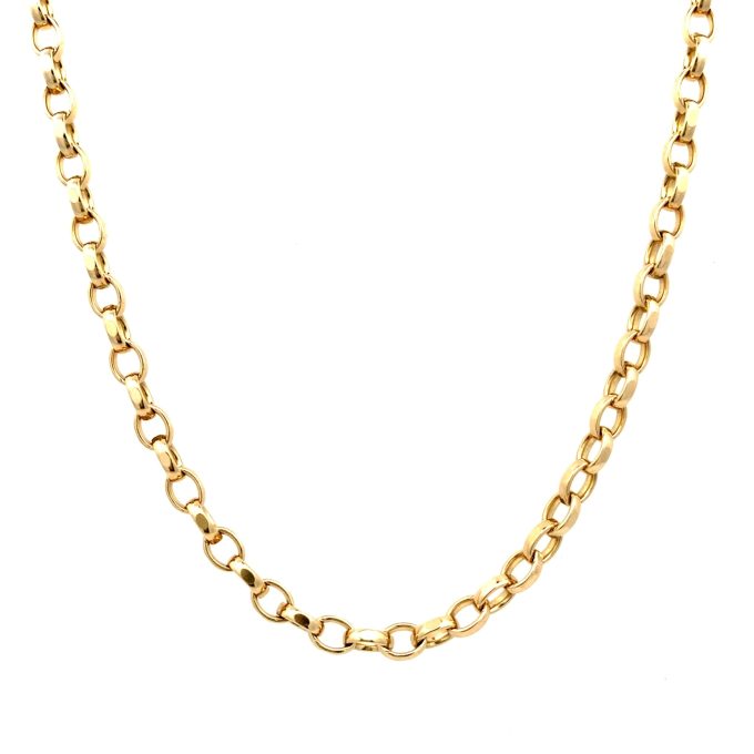 9ct Yellow Gold Filed Belcher Link Chain