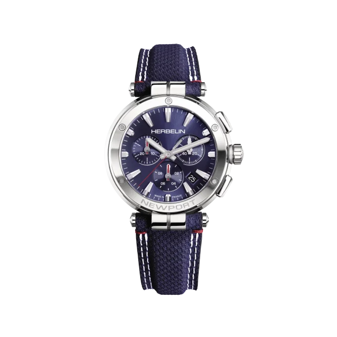 Herbelin Gents Newport Chronograph Watch 37658AP15BL