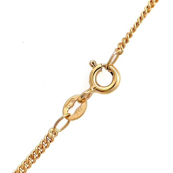 Yellow Gold Diamond Chunky Cross