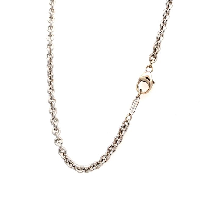 Tiffany & Co. 18ct White Gold Heavy Trace Chain