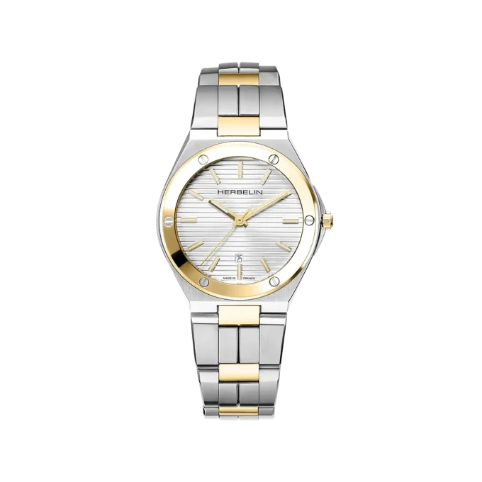 Herbelin Ladies Cap Camarat Two Tone Watch 14545BT11N