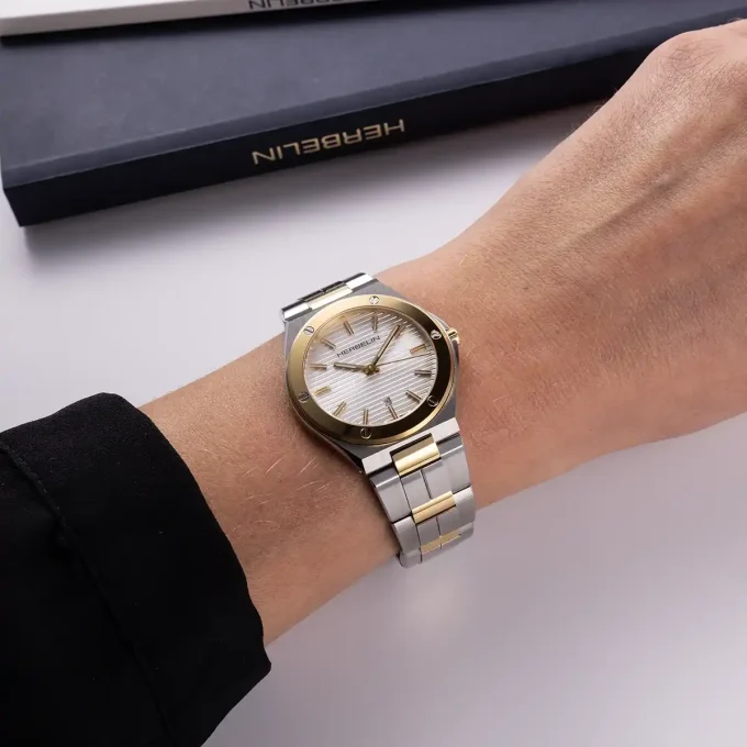 Herbelin Ladies Cap Camarat Two Tone Watch 14545BT11N