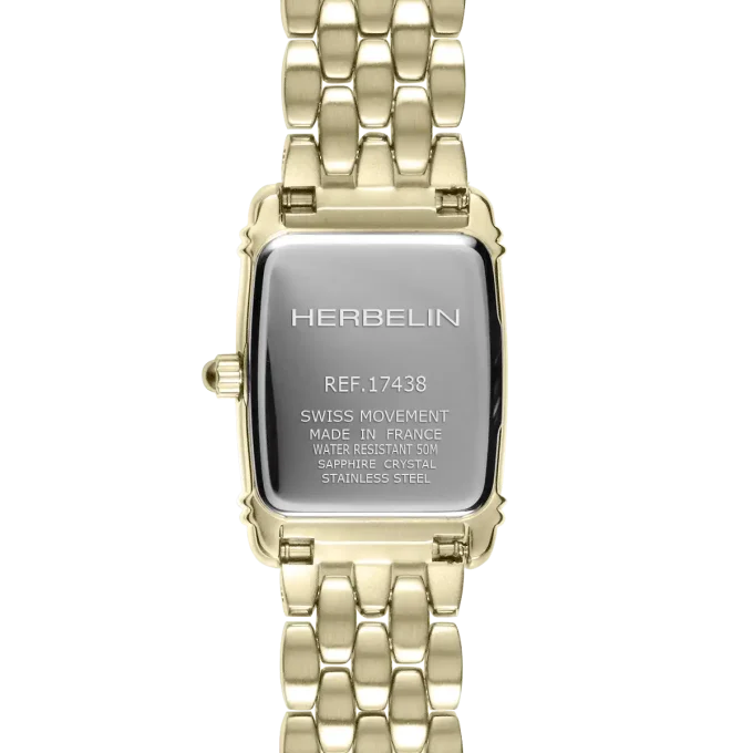 Herbelin Ladies Art Deco Watch 17438BP1N22
