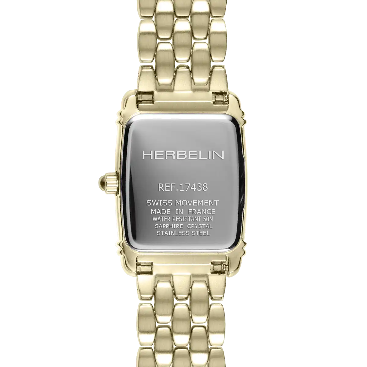 Herbelin Ladies Art Deco Watch 17438BP1N22