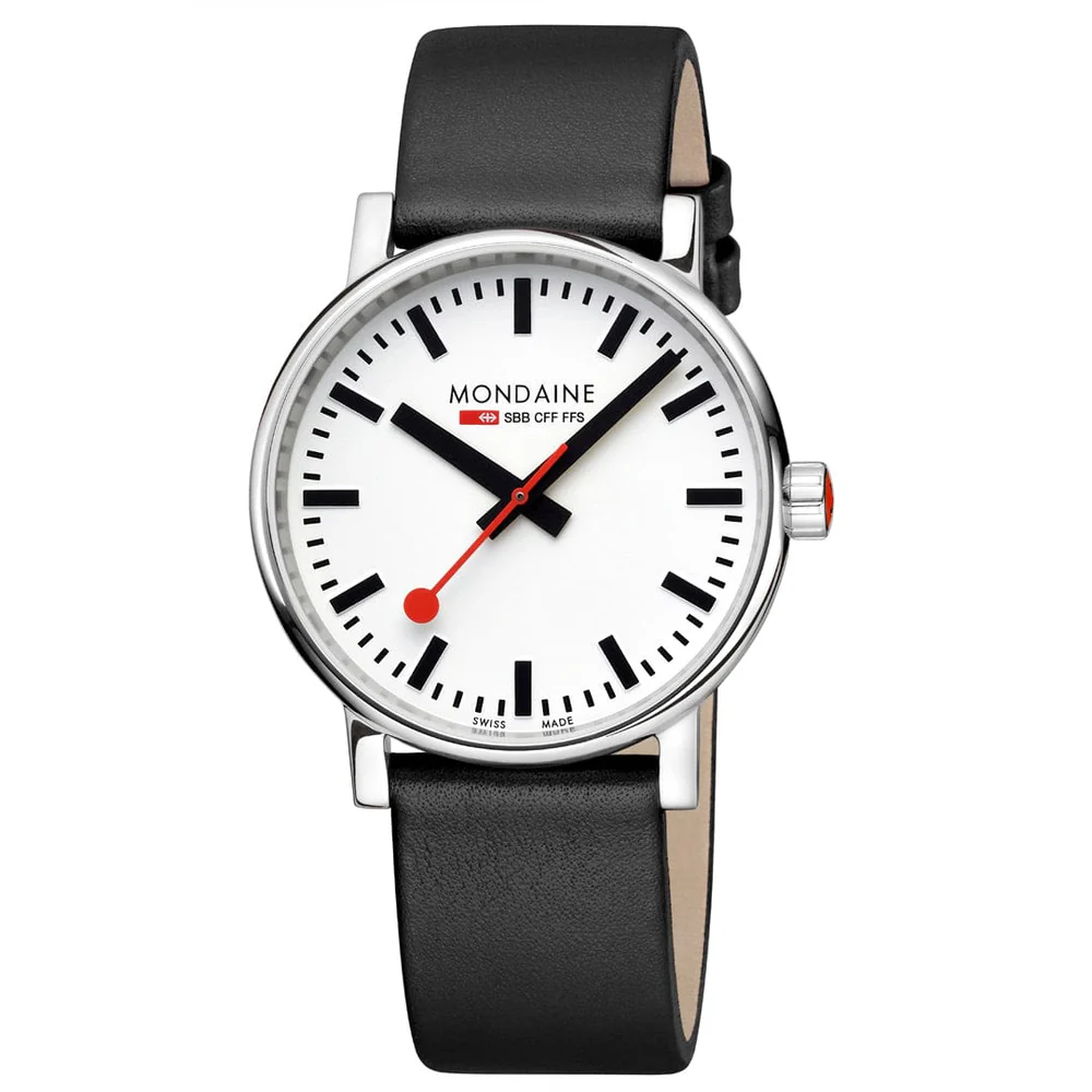 Mondaine Evo2 40mm Black Vegan MSE.40110.LBV