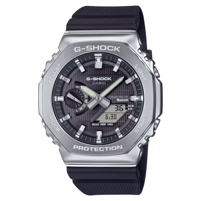 Casio Black Dial G-Steel Watch GBM-2100-1AER