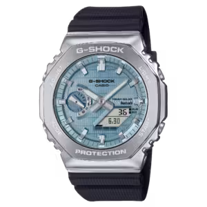 Casio Ice Blue Dial G-Steel Watch GBM-2100A-1A2ER