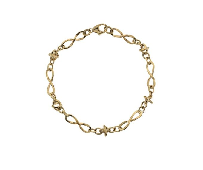 9ct Gold Sienna Twist Link Bracelet