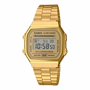 Casio Vintage Gold Steel Watch A168WG-9EF