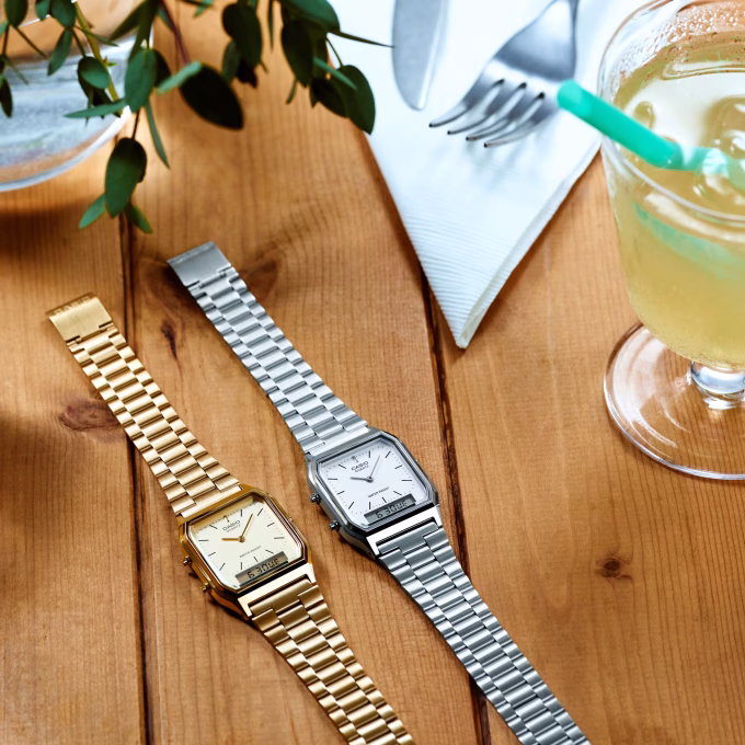 Casio Vintage Steel Watch AQ-230GA-9DMQYES