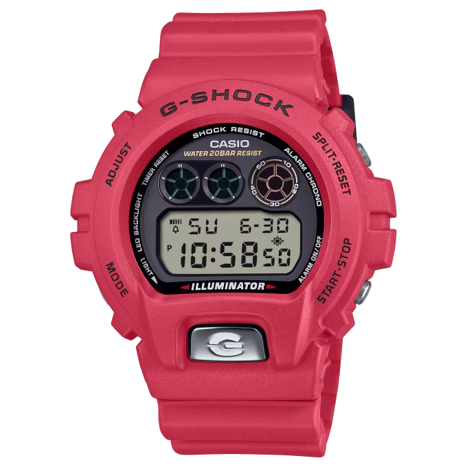 Casio Red G-Shock Watch DW-6900TR-4ER