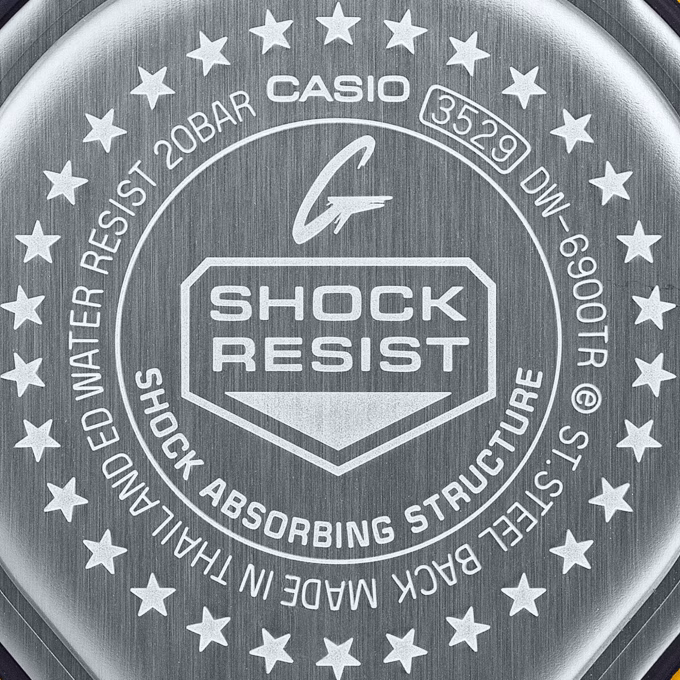 Casio Red G-Shock Watch DW-6900TR-4ER