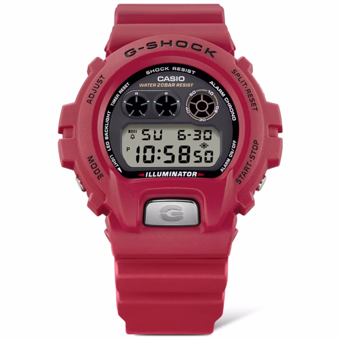 Casio Red G-Shock Watch DW-6900TR-4ER