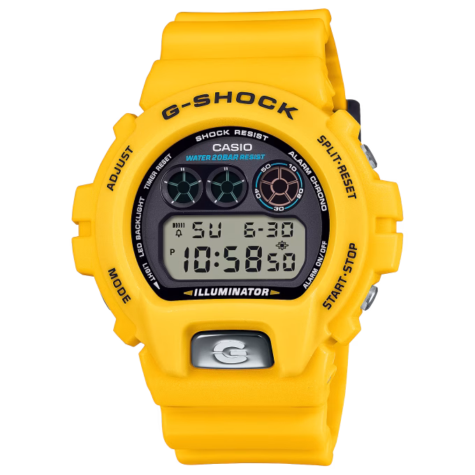 Casio Yellow G-Shock Watch DW-6900TR-9ER
