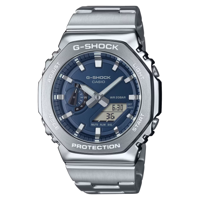 Casio Night Blue G-Steel Watch GM-2110D-2BER