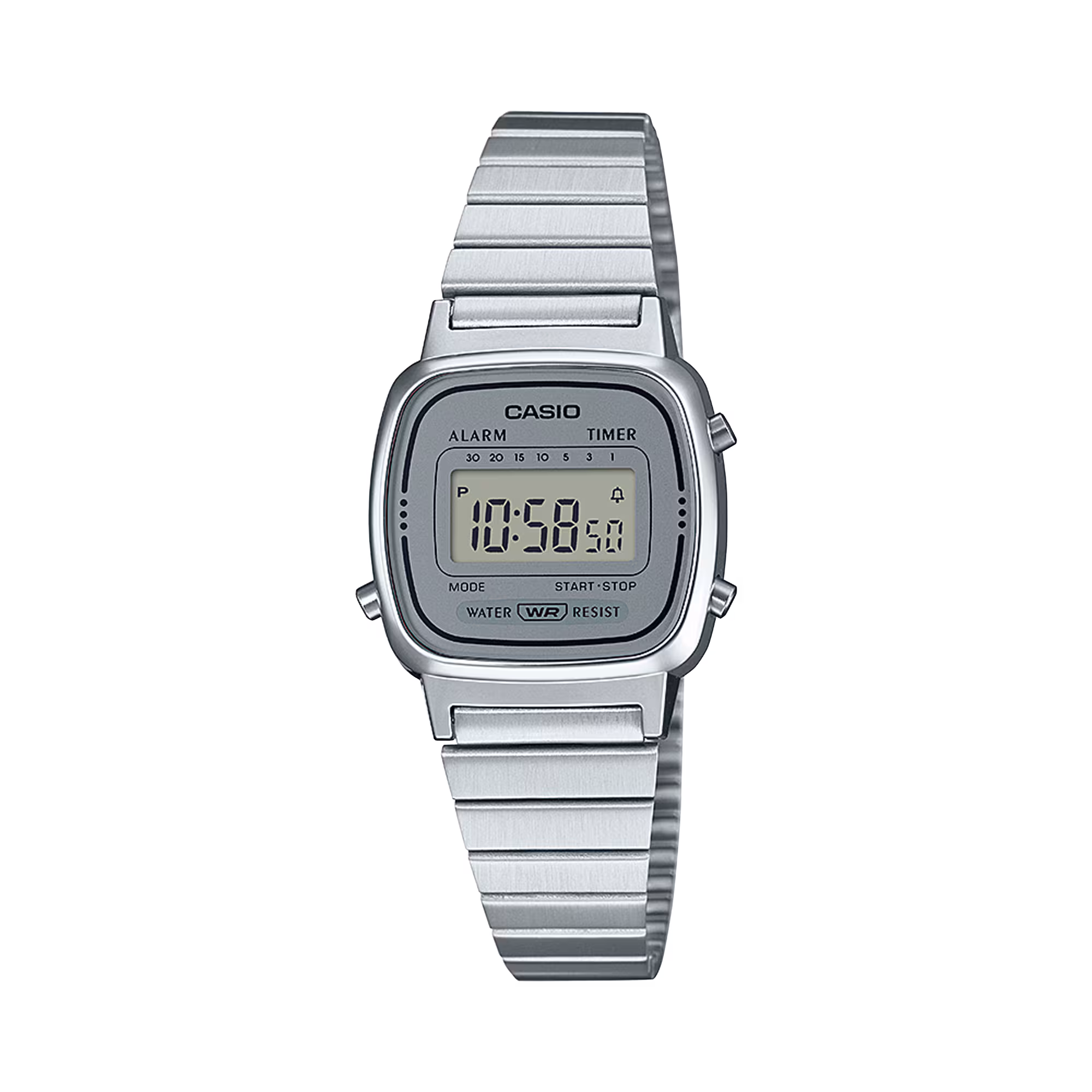 Casio Ladies Digital Steel Watch LA670WEA-7EF