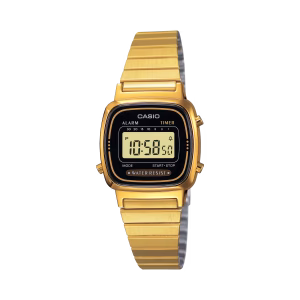 Casio Vintage Gold Steel Watch LA670WEGA-1EF
