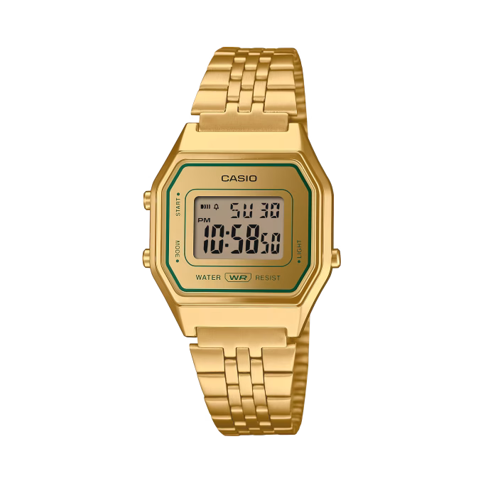 Casio Ladies Digital Steel Watch LA680WEGV-9AEF
