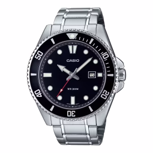 Casio Black Diver Watch MDV-107D-1A1VEF