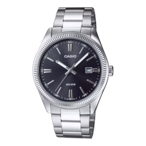 Casio Black Dial Steel Watch MTP-1302PD-1A1VEF