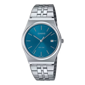 Casio Teal Dial Steel Watch MTP-B145D-2A2VEF