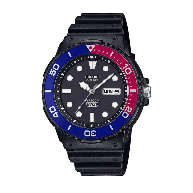 Casio Red / Blue Sporty Watch MRW-230H-1E2VEF