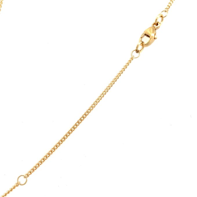 1.32ct Diamond Solitaire Yellow Gold Necklace