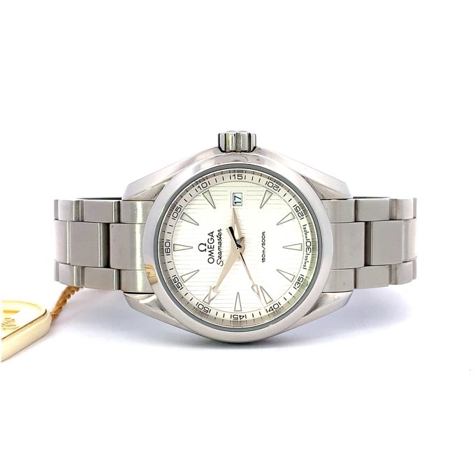 Ladies Omega Seamaster Aqua Terra Steel Watch