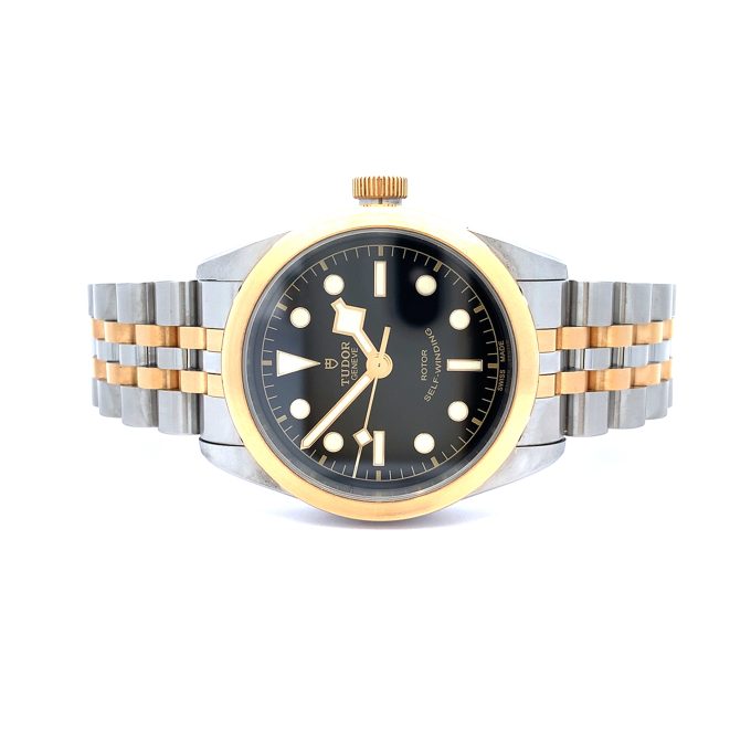 Tudor Black Bay Steel and Gold Automatic Midsize Watch