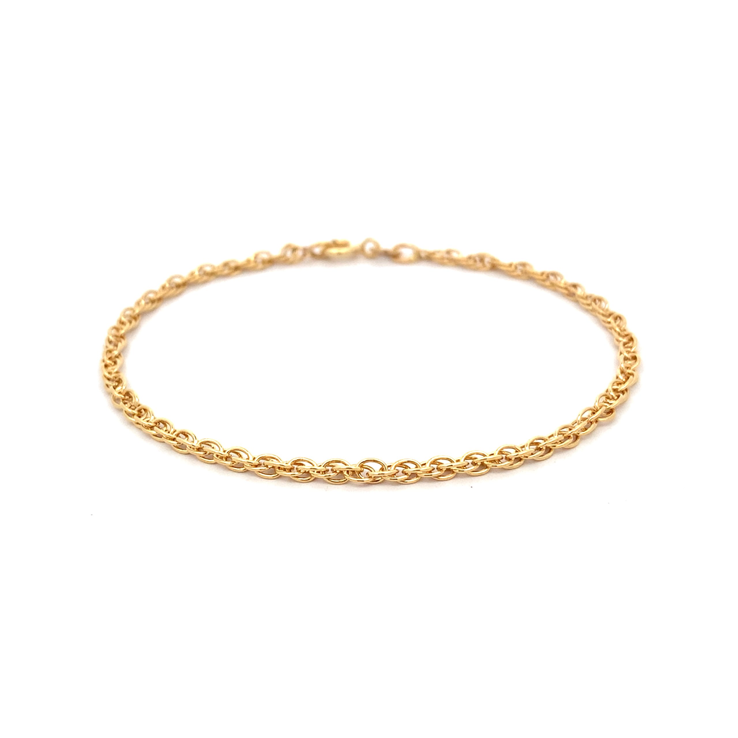 9ct Yellow Gold Prince of Wales Bracelet