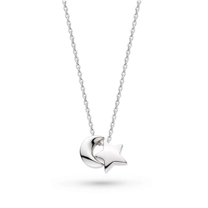 Kit Heath Silver Moon Necklace