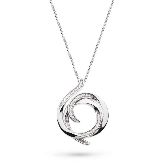 Kit Heath Entwine Helix CZ Necklace