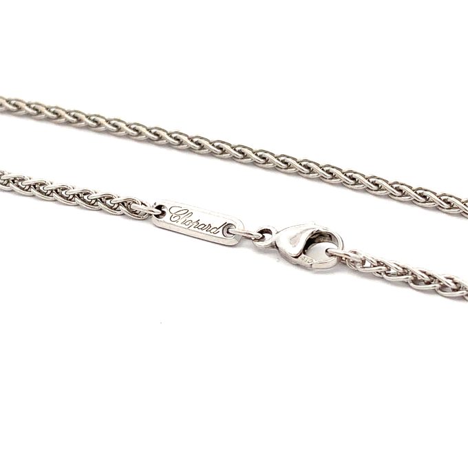Chopard 18ct White Gold Spiga Chain