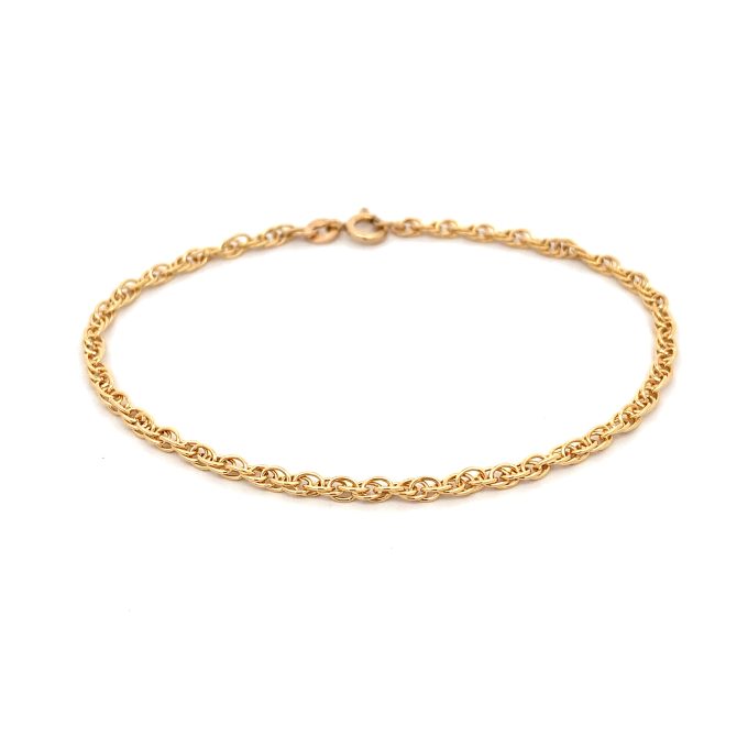 9ct Yellow Gold Prince of Wales Link Bracelet