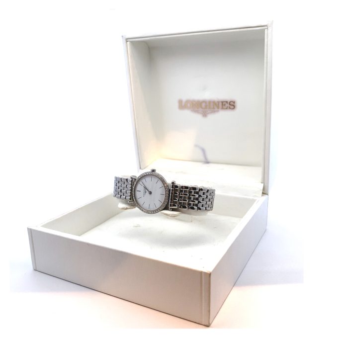 Longines La Grande Classique Diamond 24mm Watch L4 204 0