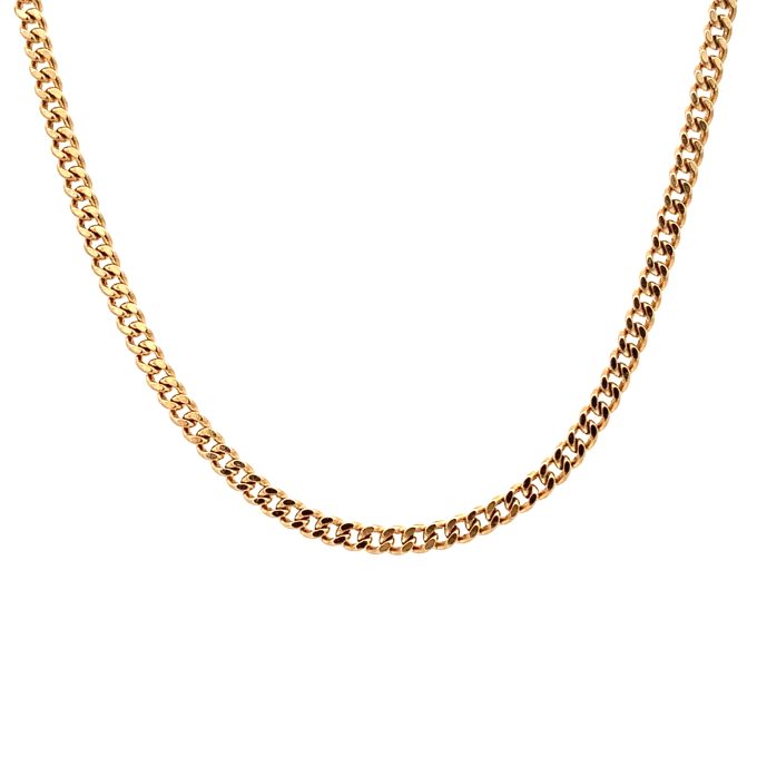 9ct Yellow Gold Curb Chain