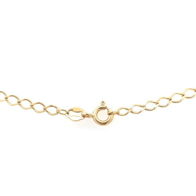 18ct Yellow Gold Open Link Chain